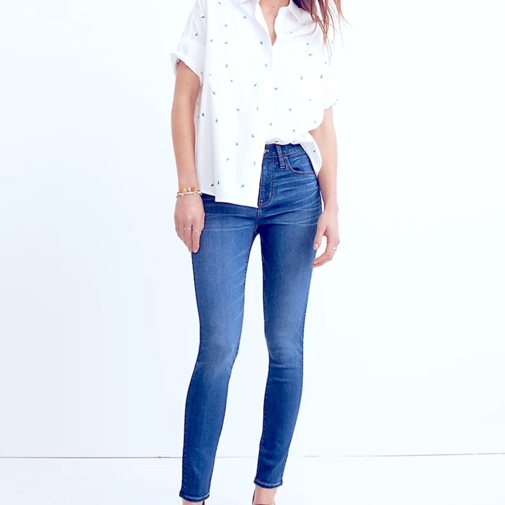 Madewell roadtripper skinny jeans 27